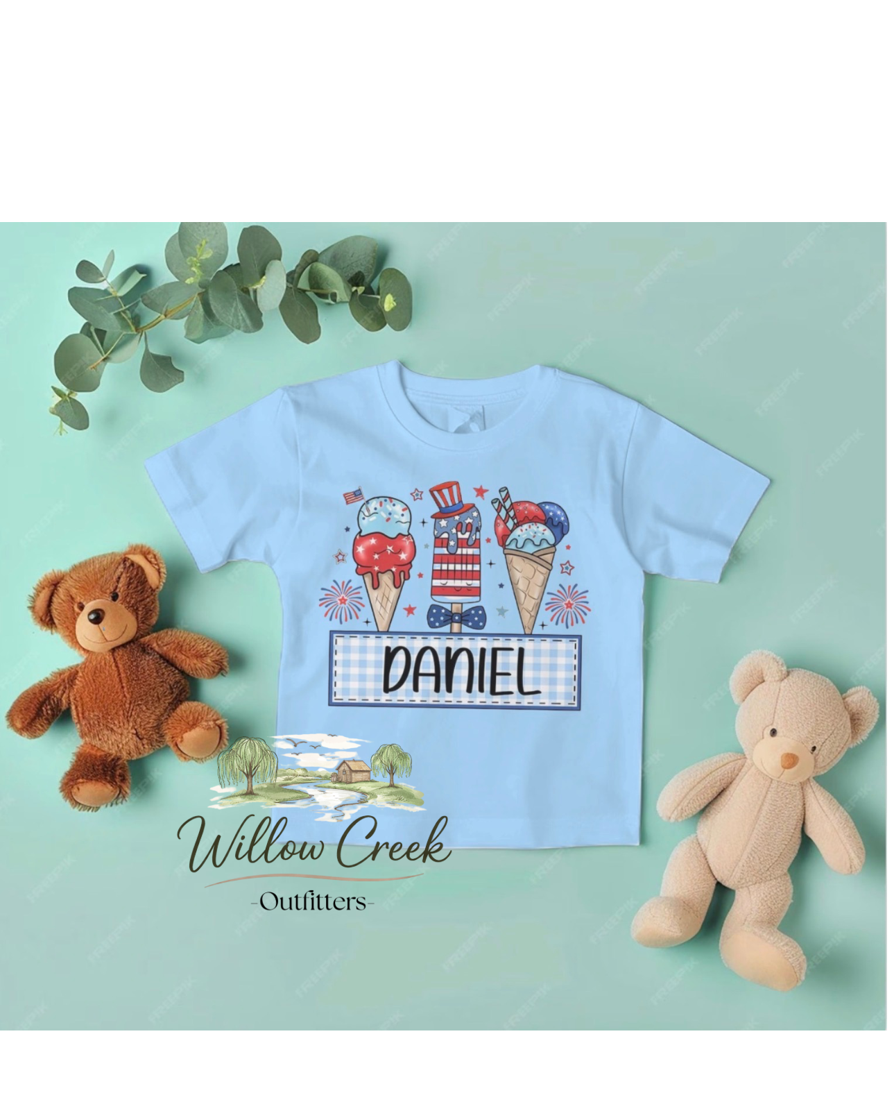 IceCream 4th Of July Shirt