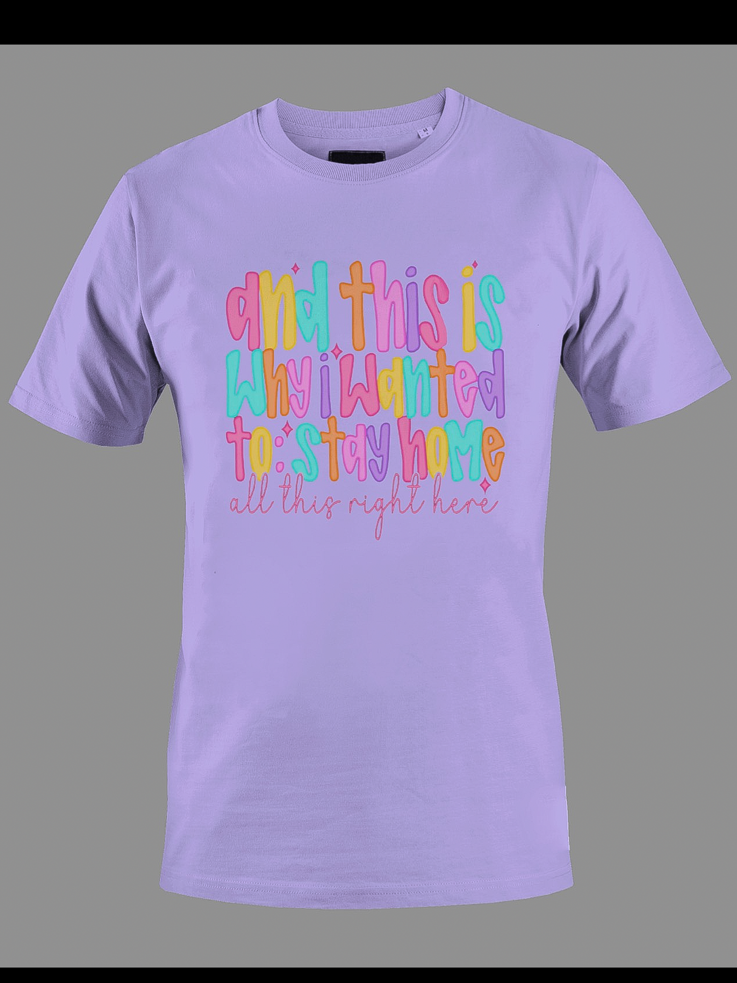This Is Why I Wanted To Stay Home Shirt