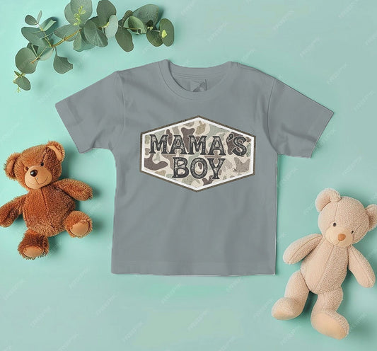 Mama’s Boy Camo Shirt