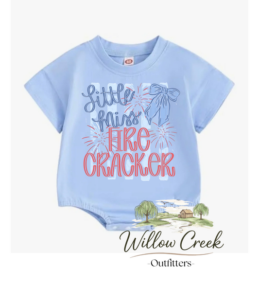 Little Miss Firecracker Bubble