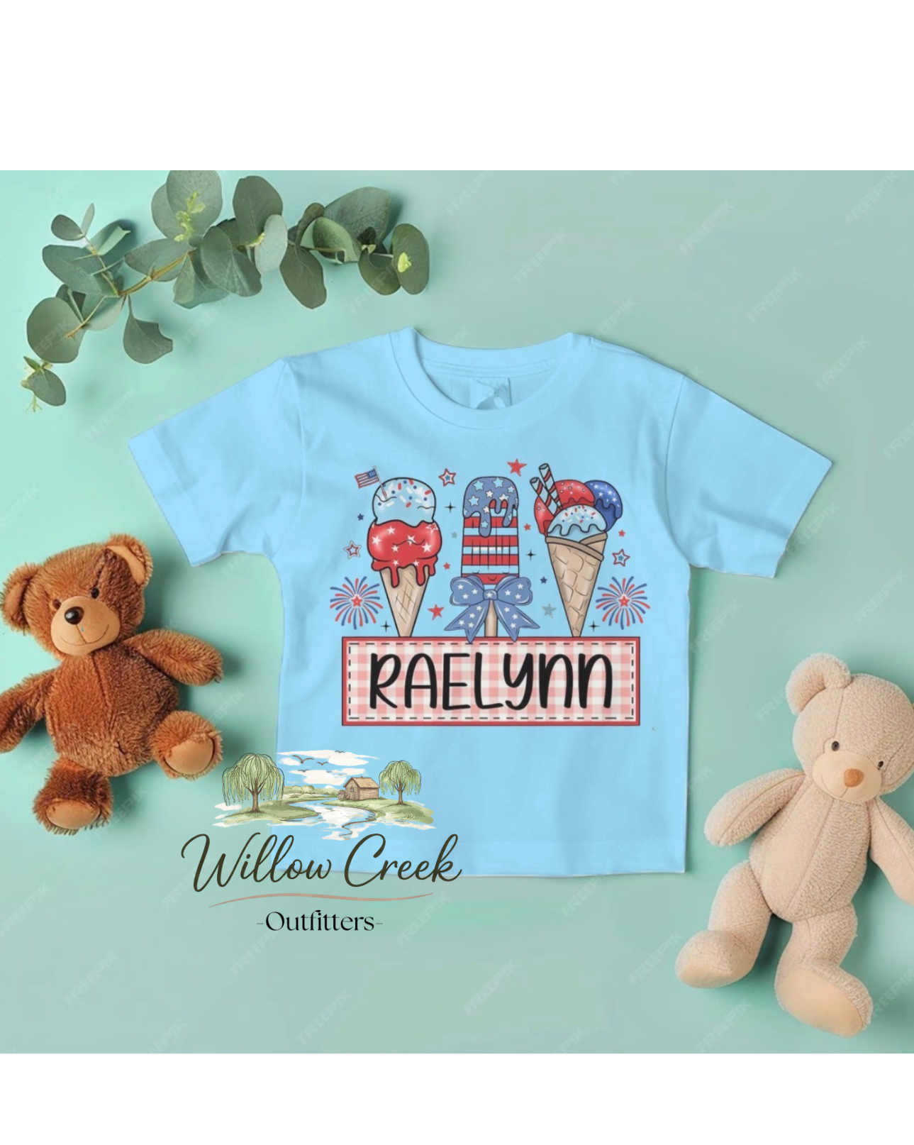 IceCream 4th Of July Shirt