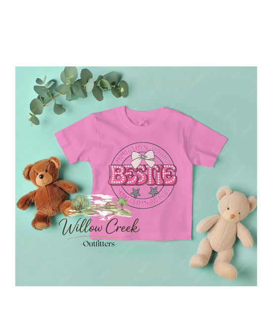 Mamas Expensive Little Bestie Kids Shirt
